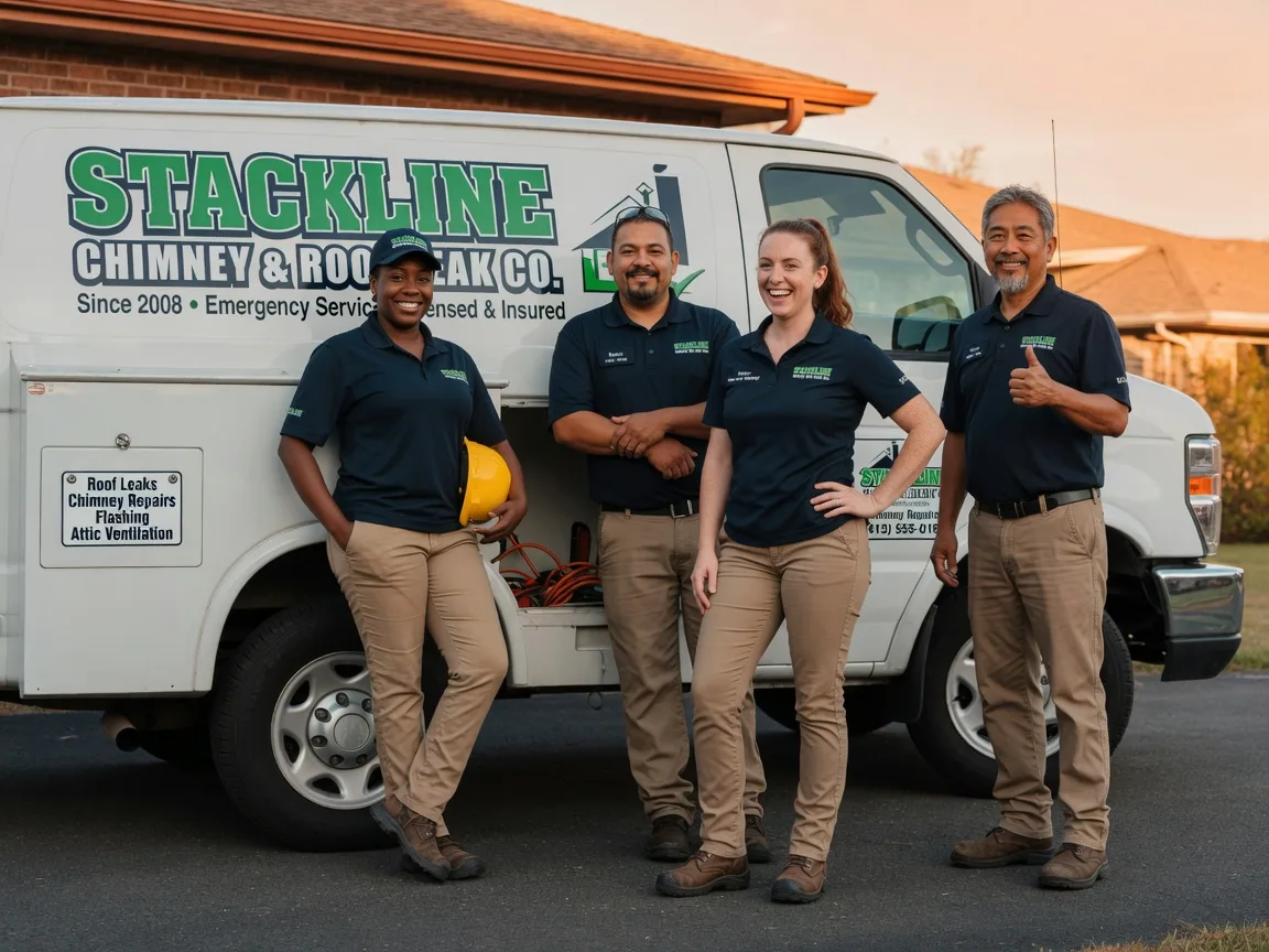 Chimney flashing repair company in Kansas City, KS